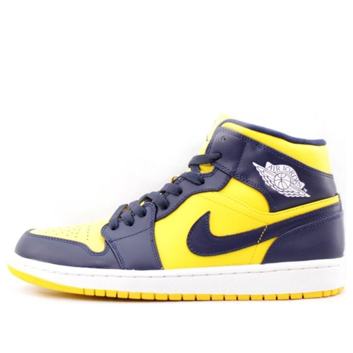 Air Jordan 1 Mid 'Michigan' 554724-707