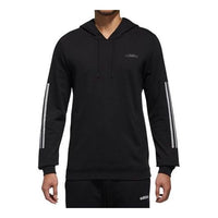 adidas neo Ce 3s Hdy Sports Casual Hooded Sweater Men's Black DM4256