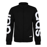 adidas Essentials Track Jacket Casual Sports Black DQ3064