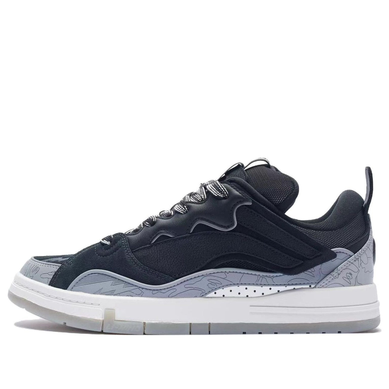 Li-Ning Superwave Golden x AAPE 10TH Anniversary 'Black Grey' AECS087-1