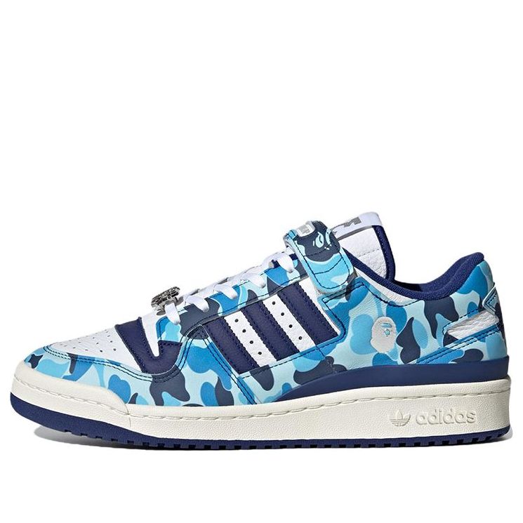 adidas x A Bathing Ape Forum Low 84 '30th Anniversary - Blue' ID4772