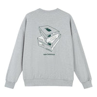 New Balance Casual Graphic Sweatshirt 'Grey' AMT33365-SEY