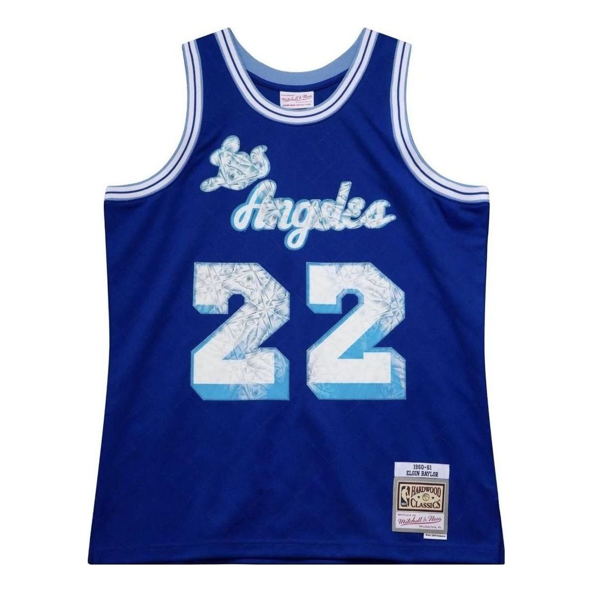 Mitchell & Ness x NBA Los Angeles Lakers 1960-61 Swingman Jersey 'Elgin Baylor 22' SMJY1202-LAL60EBYBLUE