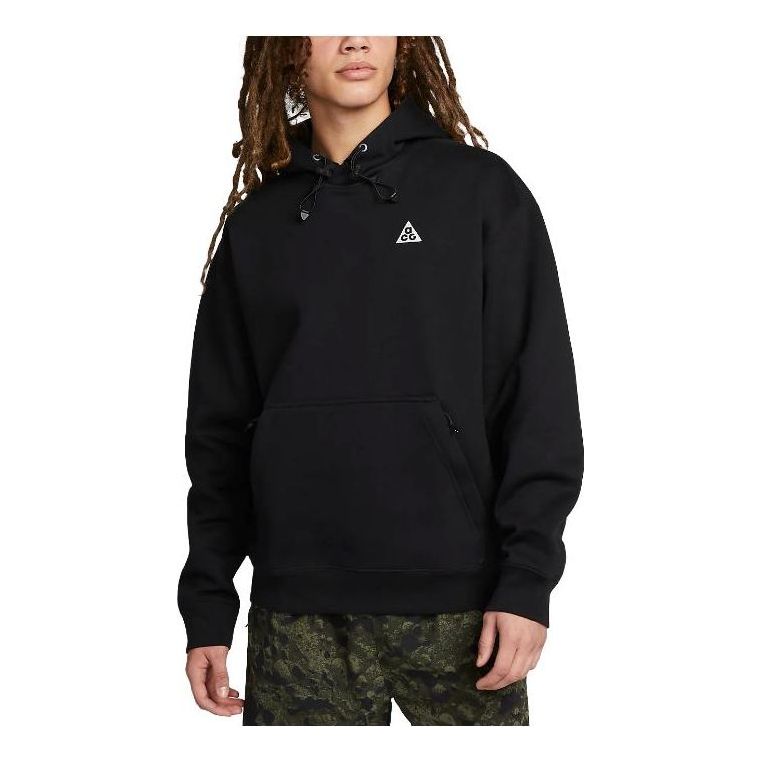 Nike ACG Therma-FIT Fleece Pullover Hoodie 'Black' DZ3392-010