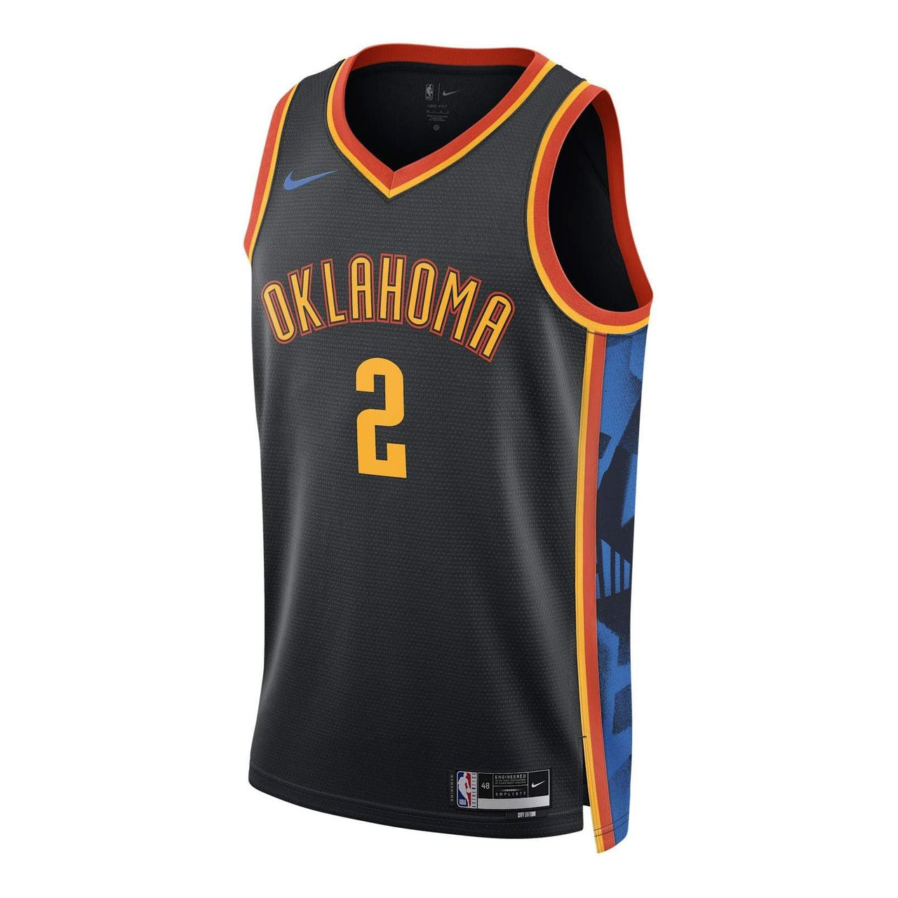 Nike NBA Shai Gilgeous-Alexander Oklahoma City Thunder 2024/25 City Edition Jersey #2 FQ4353-010