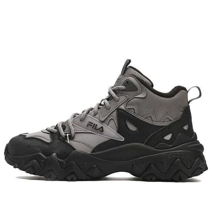 (WMNS) FILA Disruptor Mid High-Top Shoes 'Black Sky Grey' F12W342127FDB