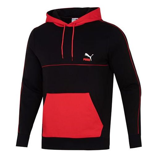 PUMA CLSX ColBlock Hoodie 'Black' 534158-01