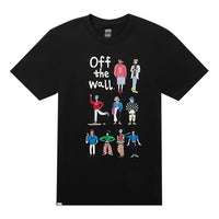 (WMNS) Vans OTW Synjiayi Printing Short Sleeve Black VN0A4MNLBLK