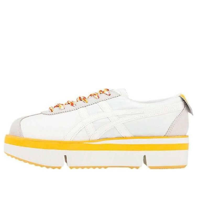 (WMNS) Onitsuka Tiger Pokkuri Pf 'White Yellow' 1182A127-100