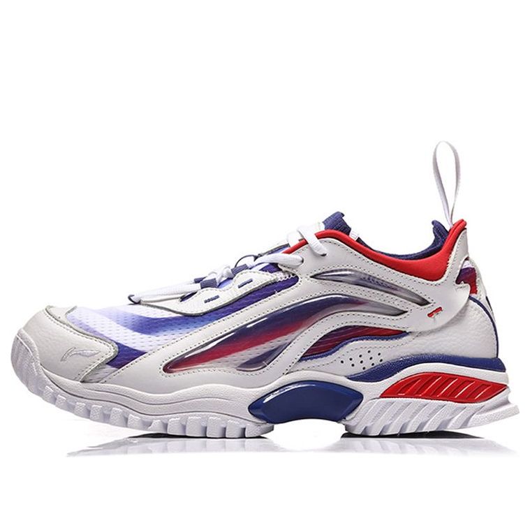Li-Ning Stylish Shoes 'White Royal Red' AGLN235-2