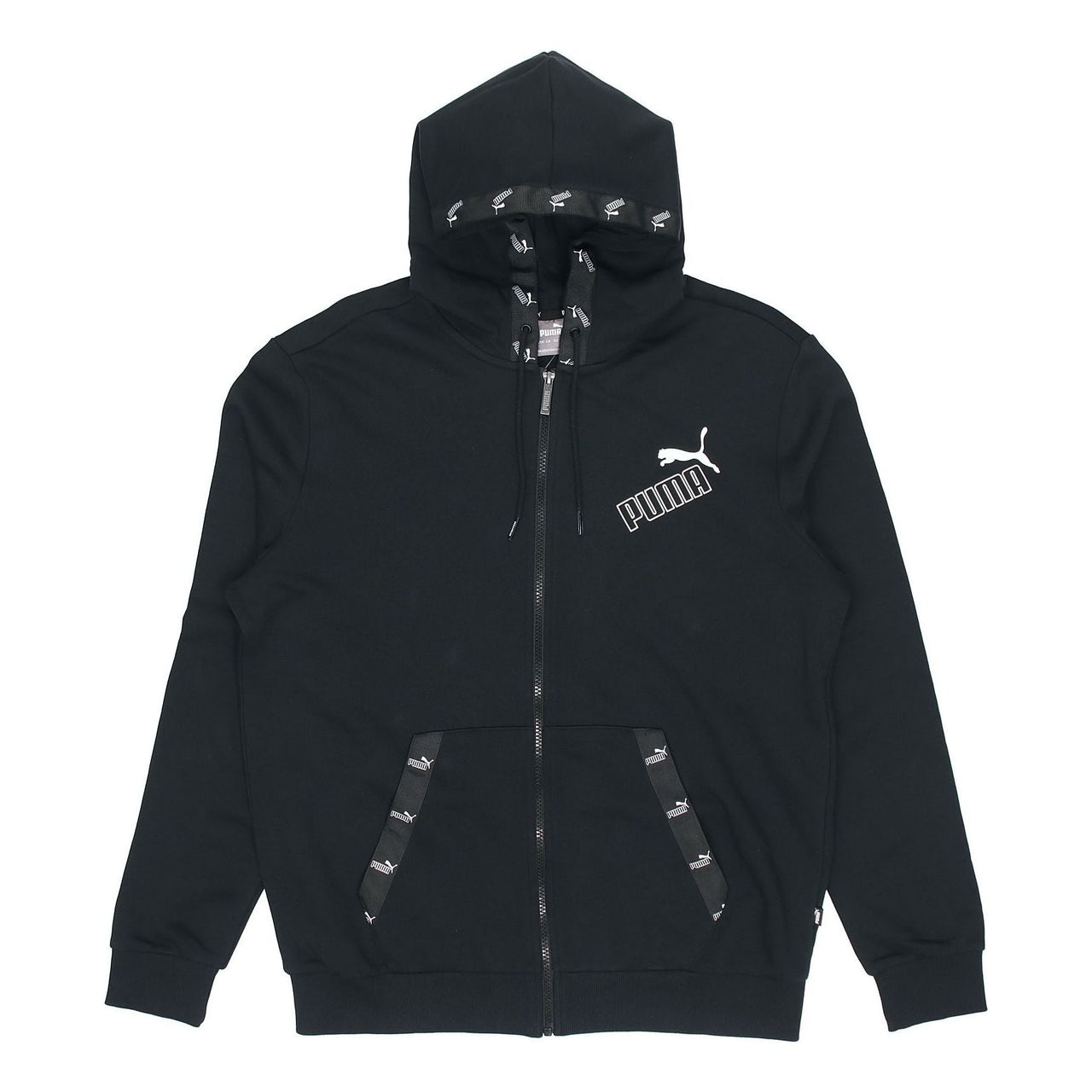 PUMA Sports Casual Hooded Windbreaker Black 583524-01