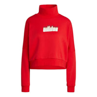 (WMNS) adidas Originals Ski Chic Sweatshirt 'Red' IA3931