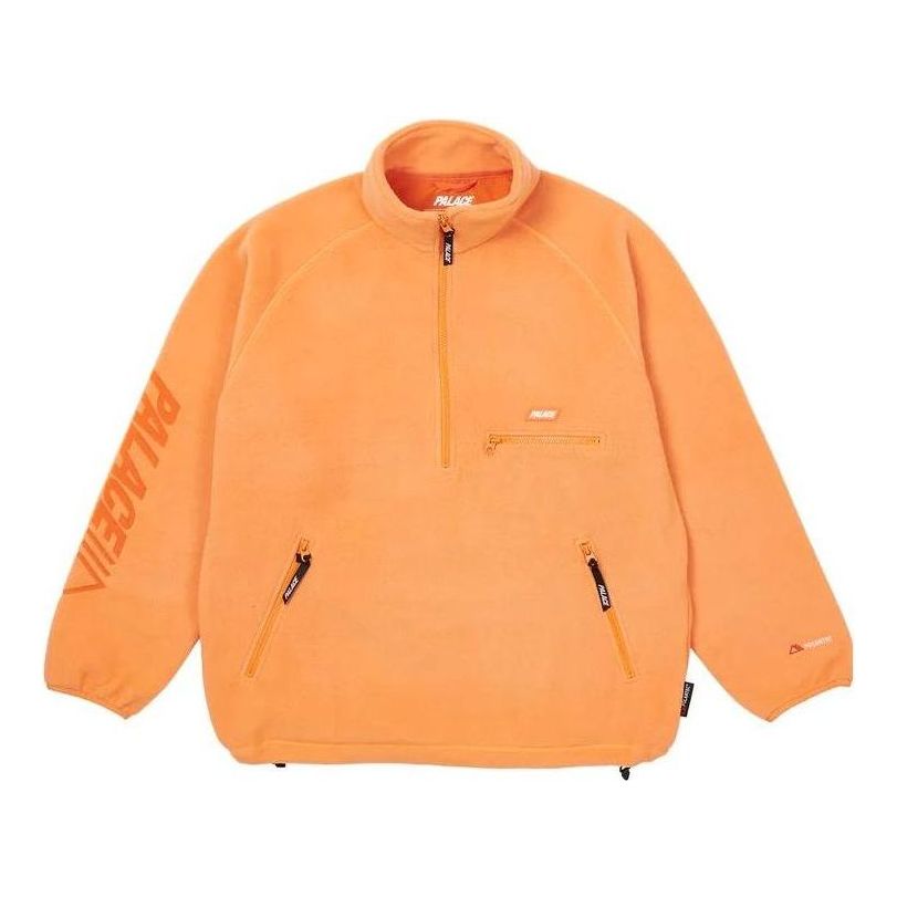 Palace FW22 Polartec Lazerouter 1/2 Zip Jacket 'Orange' P23CS237