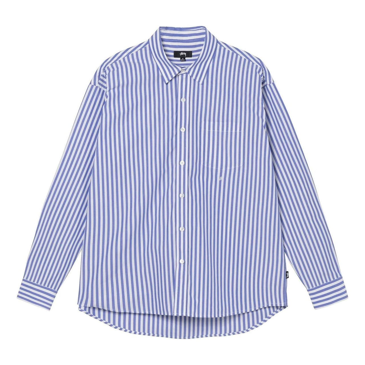 Stussy Classic Poplin Shirt 'Purple' 1110248