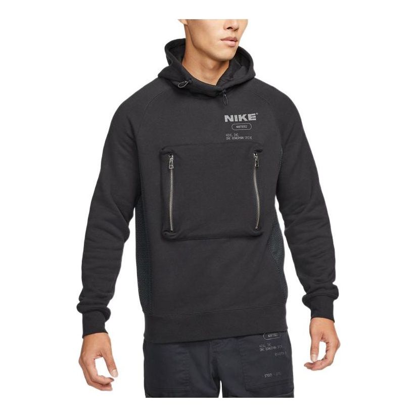 Nike Sportswear City Made French Terry Pullover Hoodie 'Black' DD5926-010