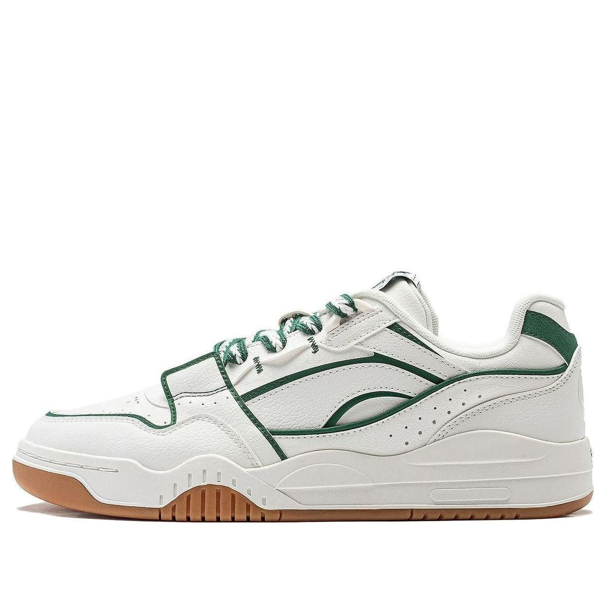 (WMNS) Li-Ning Moon White 'White Green Tan' AGCS252-18