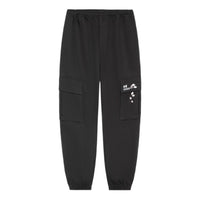 Li-Ning Cherry Blossom Graphic Joggers Pants 'Black' AKXS809-2
