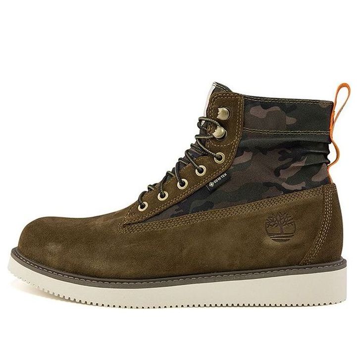 Timberland Vibram 6 Inch Premium Wide Fit Boots 'Olive Green' A41ZX