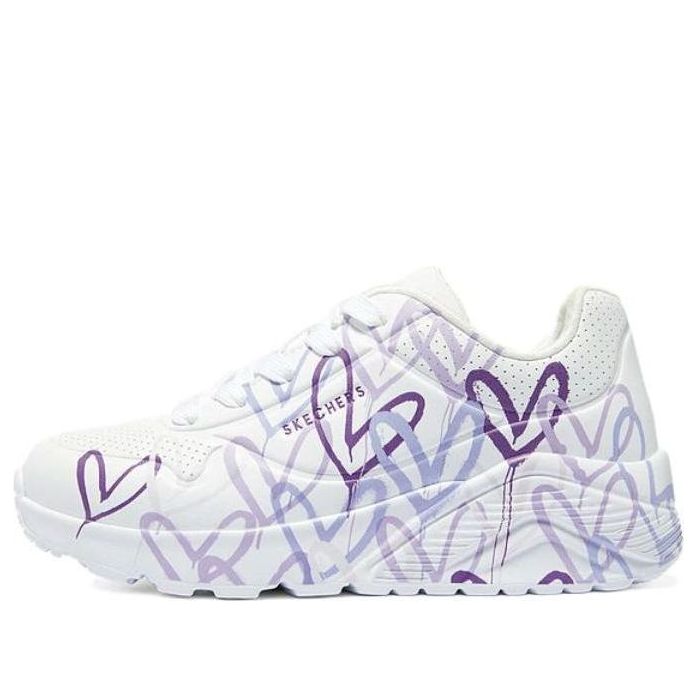 (GS) Skechers Uno-Spread The Love 'White Purple' 314064L-WLPR