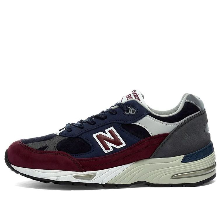 New Balance 991 Made in England 'Navy Burgundy' M991RKB
