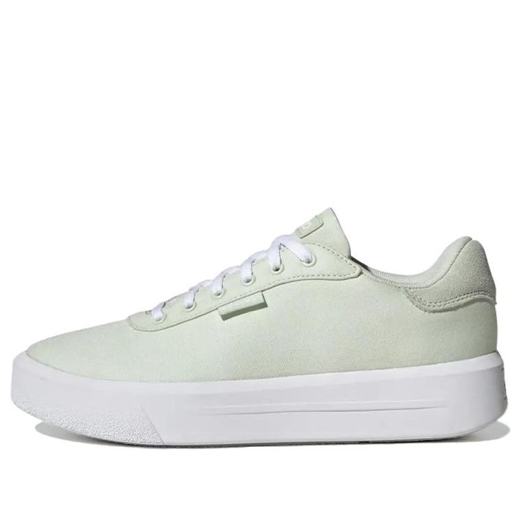 (WMNS) adidas Neo Court Platform Cln 'Linen Green' GW6907