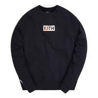 KITH x Nike New York Knicks Fleece Crewneck 'Black' CZ1791-010