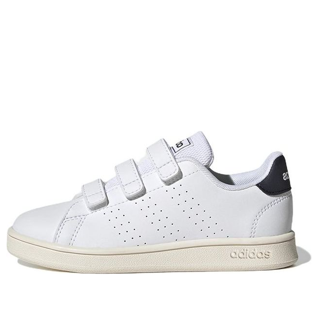 (PS) adidas Advantage Court Lifestyle Hook-and-Loop 'White Legend Ink' GW6493
