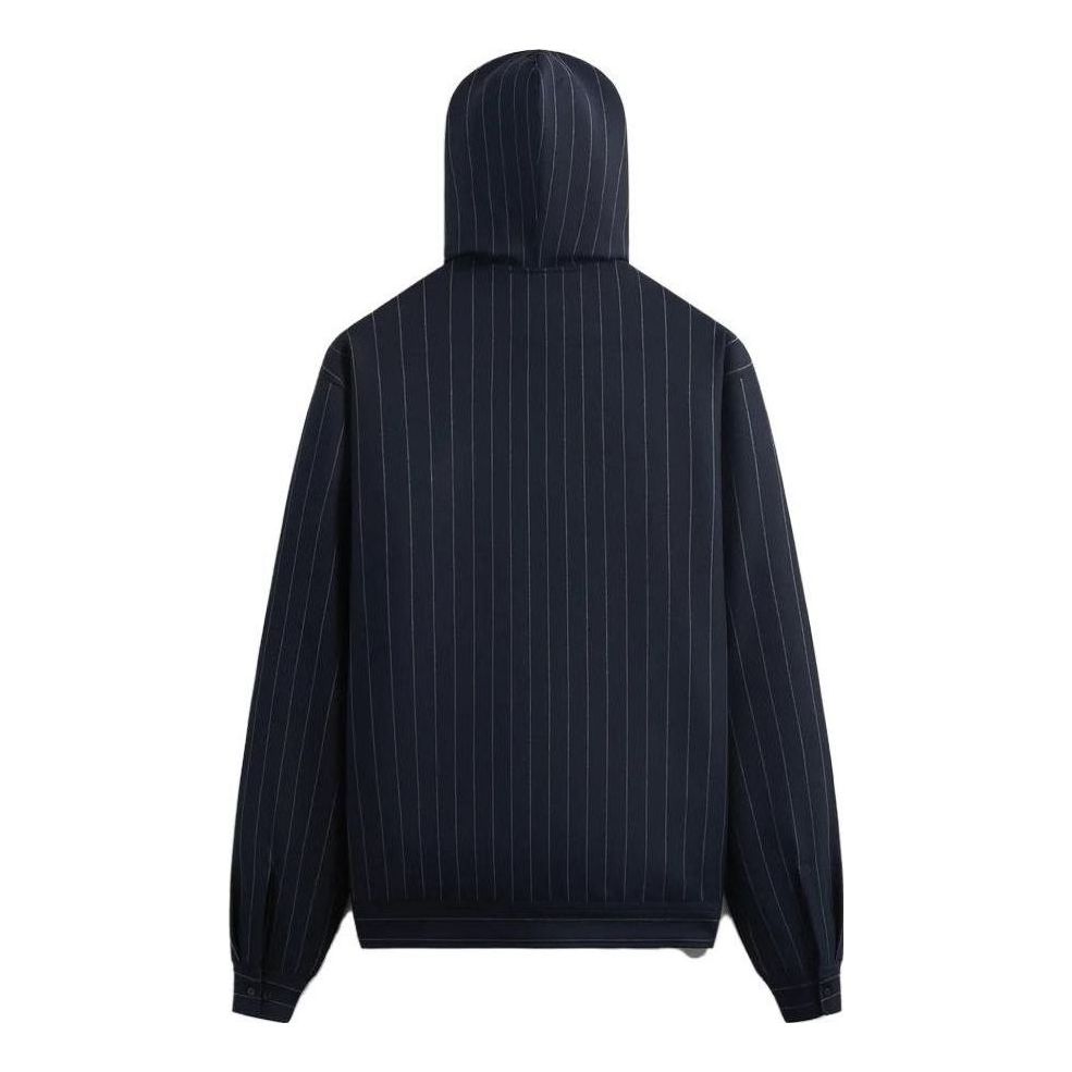 KITH Double Weave Selfridge Zip Up Hoodie 'Nocturnal' KHM031412-413