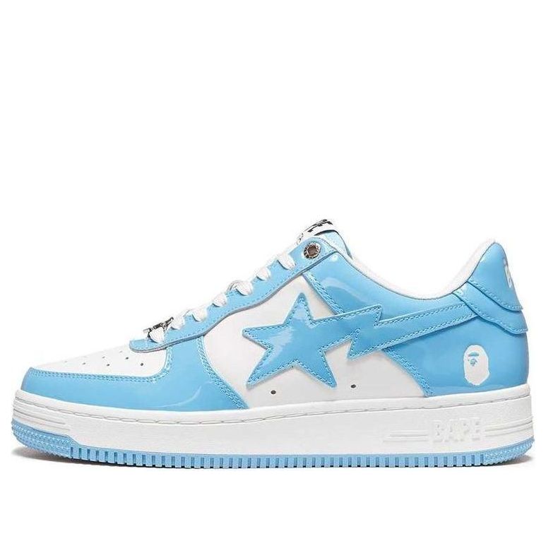 A BATHING APE Bape Sta Low 'Blue White 2022' BAPE-COLLEGE-BLUE