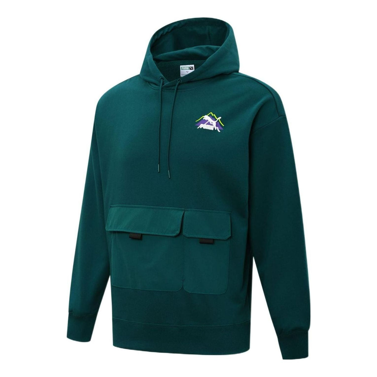 PUMA Camping Sportswear Mountain Hoodie 'Green' 537392-24