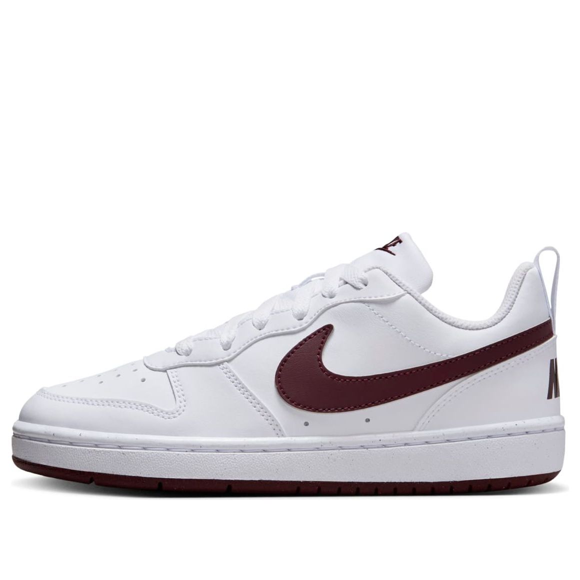 (GS) Nike Court Borough Low Recraft 'White Burgundy Crush' DV5456-112