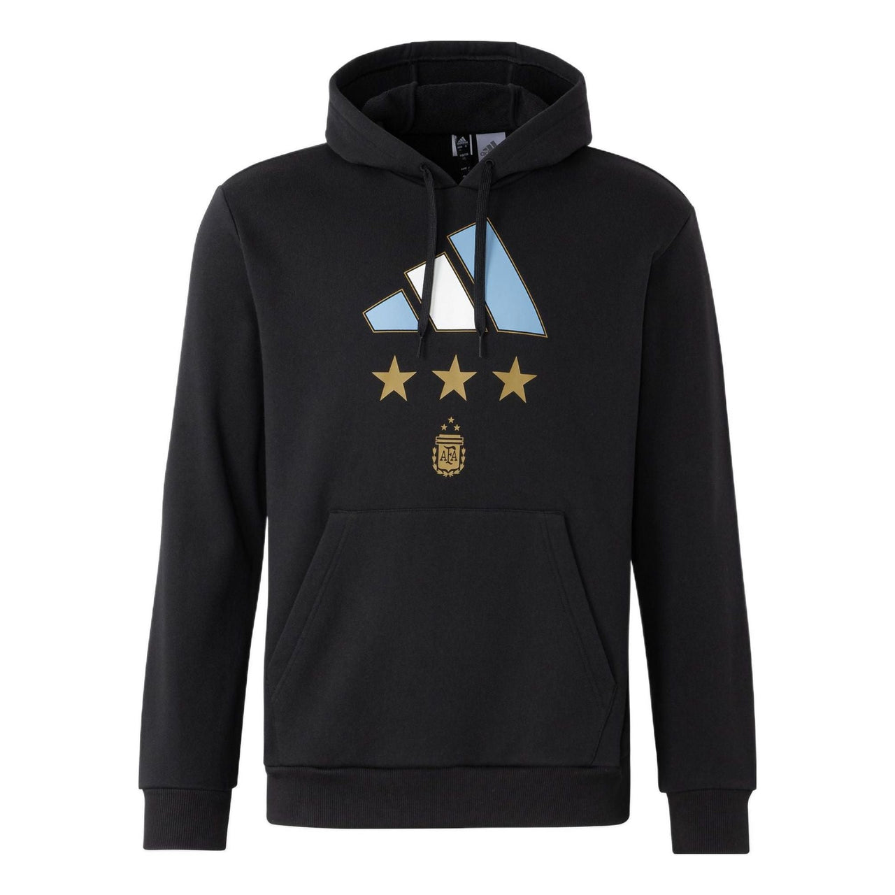 adidas 2022 World Cup Argentina Winner Hoodie 'Black' IT2387