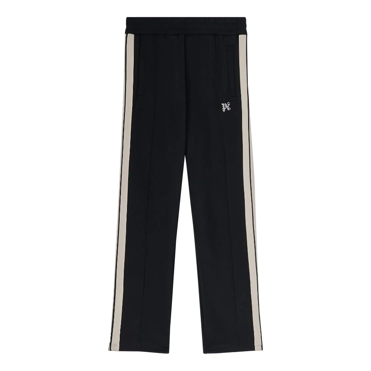 Palm Angels SS23 Monogram Classic Track Pants 'Black Off White' PMCJ020E23FAB0011003