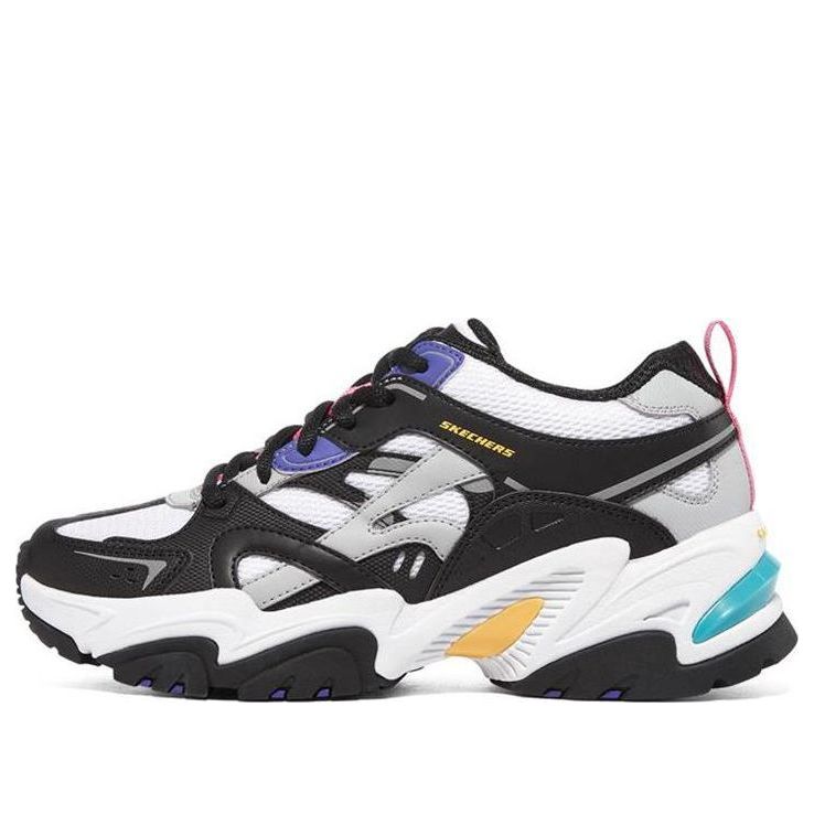 (WMNS) Skechers Stamina V2 'Black White' 896047-WBK