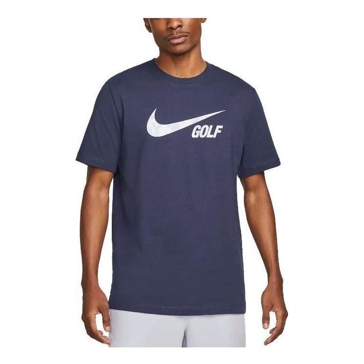 Nike Swoosh Golf T-shirt 'Navy' FD0035-410