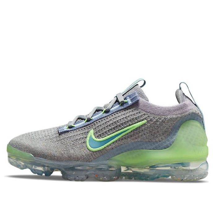 (GS) Nike Air VaporMax 2021 Flyknit 'Grey Light Liquid Lime' DB1550-003