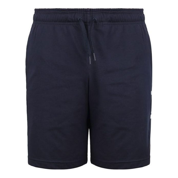 adidas E Lin Shrt Ft Logo Training Sports Shorts Blue DU0417
