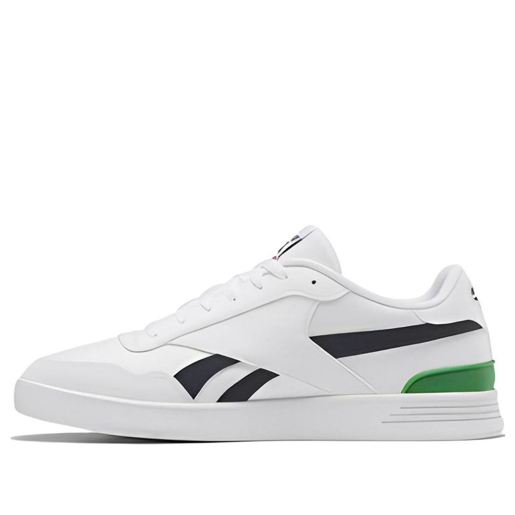 Reebok Court Advance Clip 'White Black Green' GZ9630