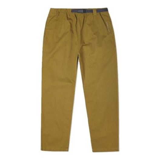 Converse Woven Straight-Leg Tapered Casual Pants 'Dark Moss Green' 10021101-A04