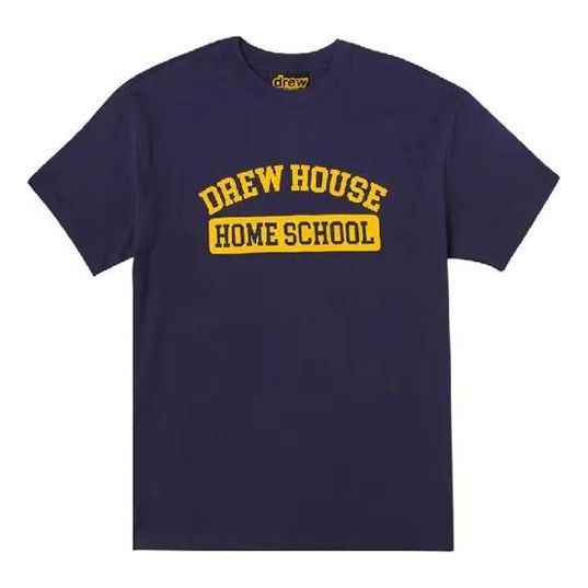 Drew House Homeschool T-shirt 'Navy' DR-SS20-67