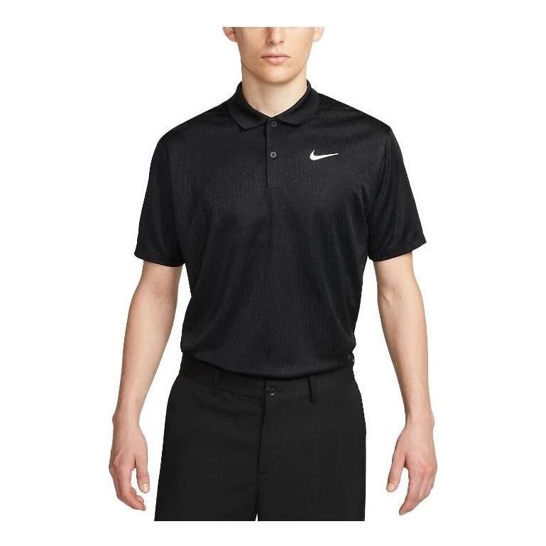 Nike Golf Dri-Fit Victory+ Jacquard Polo Shirt 'Black' DV8537-010