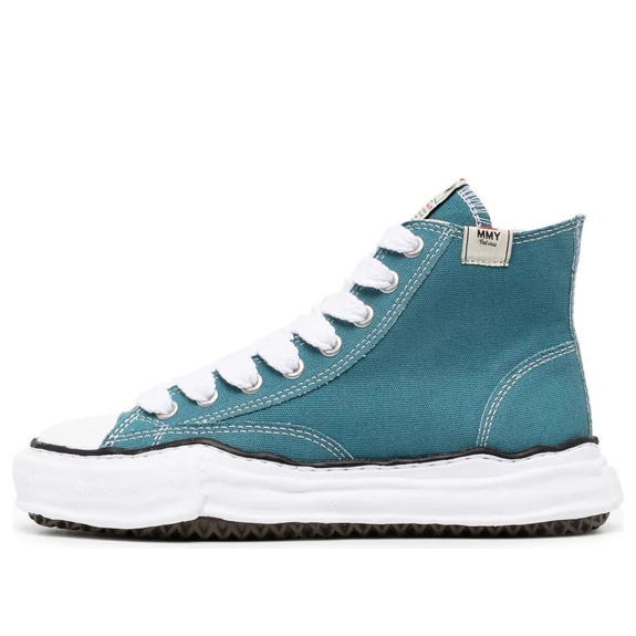 Maison MIHARA YASUHIRO PETERSON OG Sole Canvas High-top Sneaker 'Blue' A01FW701-WHTGRN