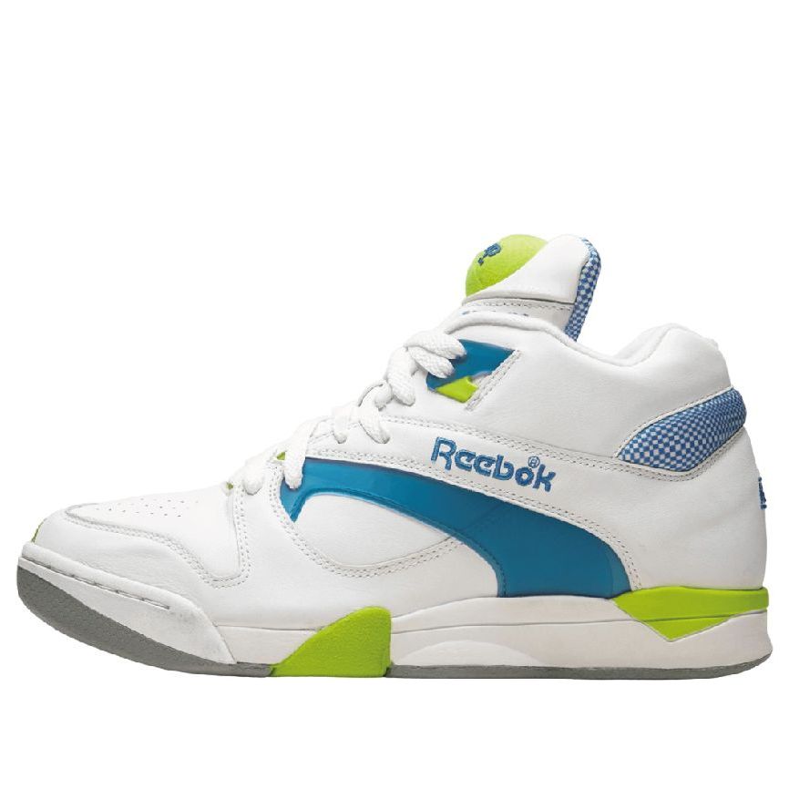Reebok Court Victory Pump UNI 'White Green Citron' 6-J14306