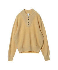 Nike Long-Sleeve Military Henley Sweater 'Beige' FN3119-252