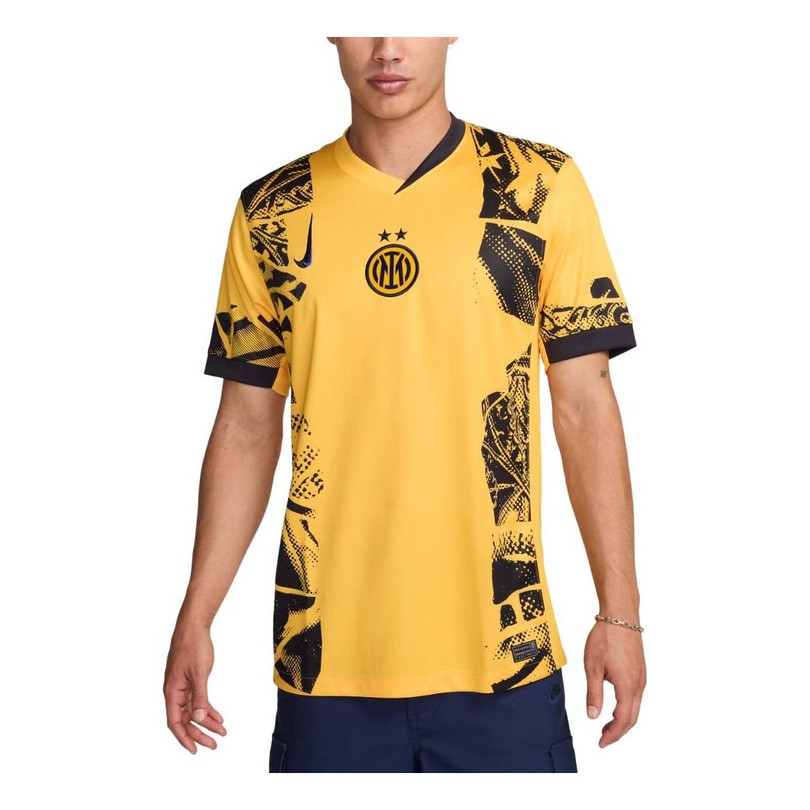 Nike Dri-FIT Inter Milan 2024/25 Stadium Third Football Replica T-shirt 'University Gold' FQ2023-741