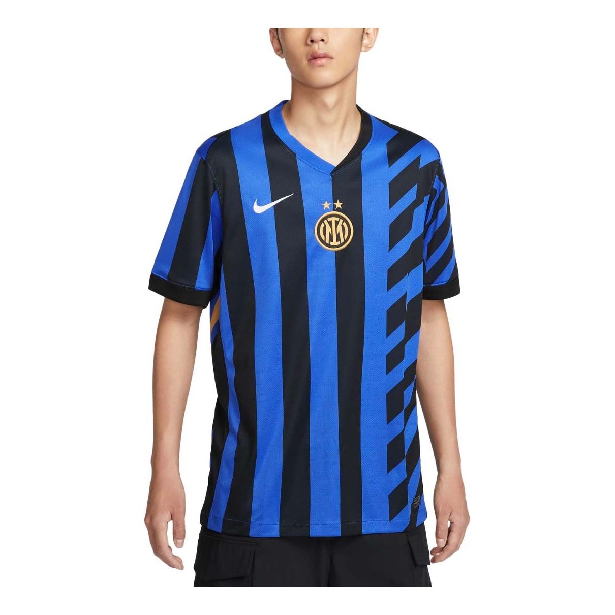 Nike Dri-FIT Inter Milan 2024/25 Stadium Home Football Replica Shirt 'Lyon Blue Black' FN8787-440