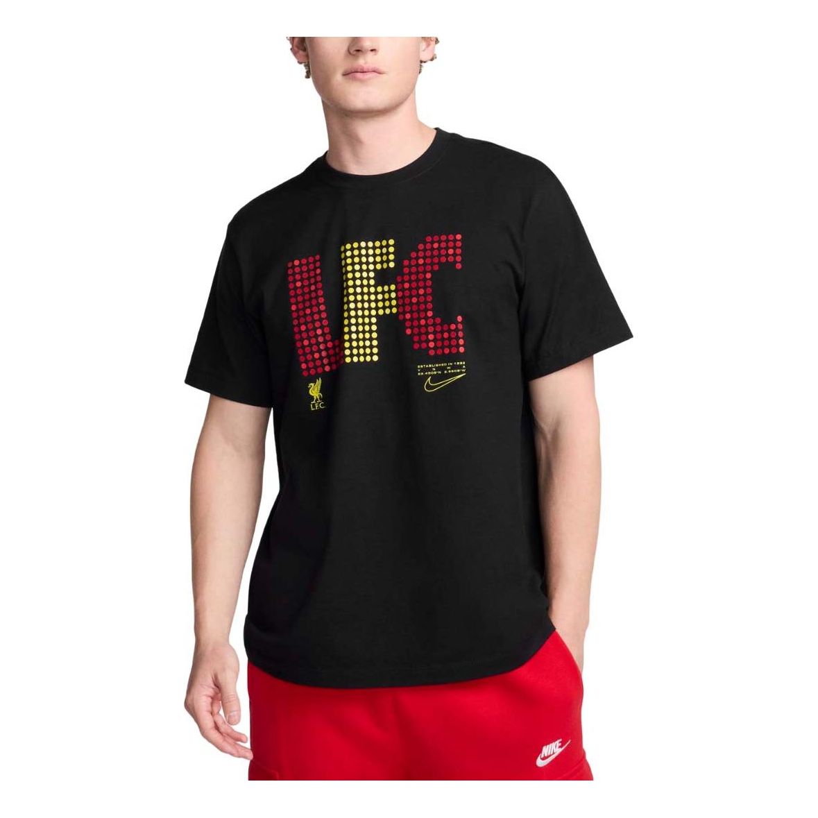 Nike Liverpool FC Football T-shirt 'Black' FV8921-010