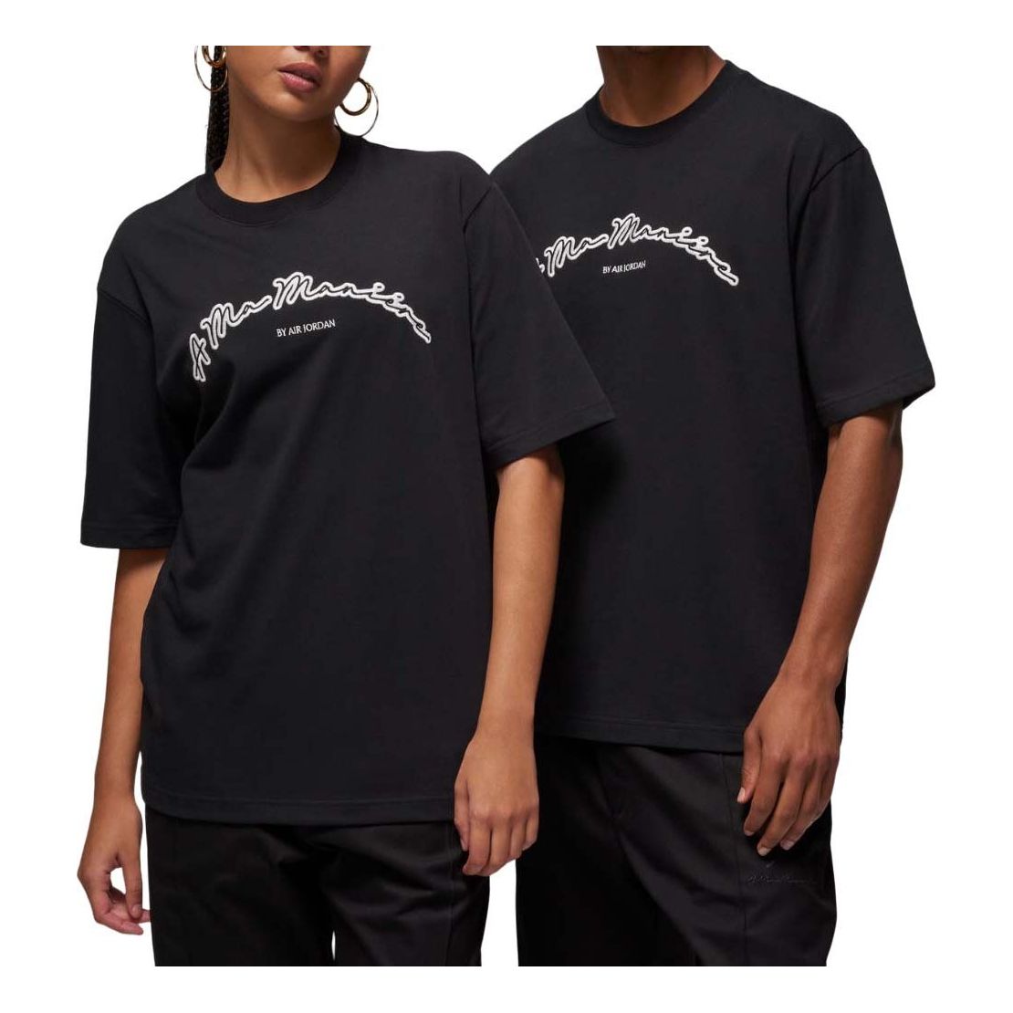 Air Jordan x A Ma Maniere Logo T-Shirt 'Black' FN0609-010