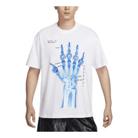 Nike Kobe T-shirt Asia Sizing 'X-Ray White' HV6695-100