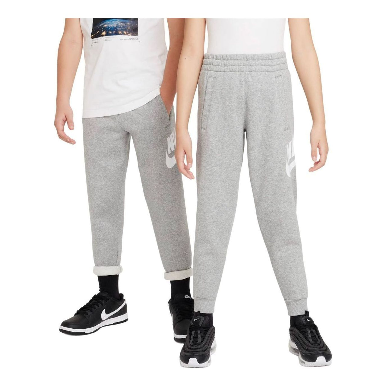 (GS) Nike Club Fleece Joggers Sweatpants 'Dark Grey' FD2995-063